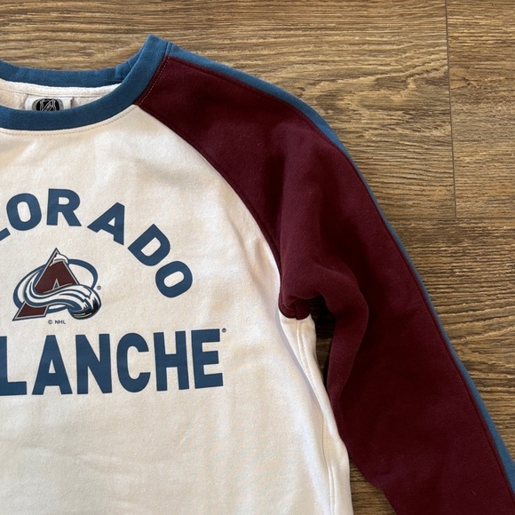 Colorado Avalanche Hockey Sweatshirt Women's Size Small Official NHL Product EUC - Picture 6 of 10